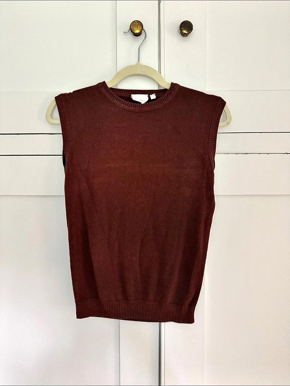 Julia Amory Tippi Top Sweater in Brown Size Small